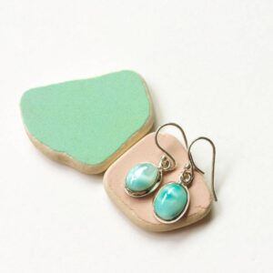 Larimar Silver Earrings, Oval Larimar Earrings, Sky Blue Gem Earrings, Larimar Jewelry, From Israel, Dangle Larimar Earrings, Gift For Her Larimar Silver Earrings, Oval Larimar Earrings, Sky Blue Gem Earrings, Larimar Jewelry, From Israel, Dangle Larimar Earrings, Gift For Her