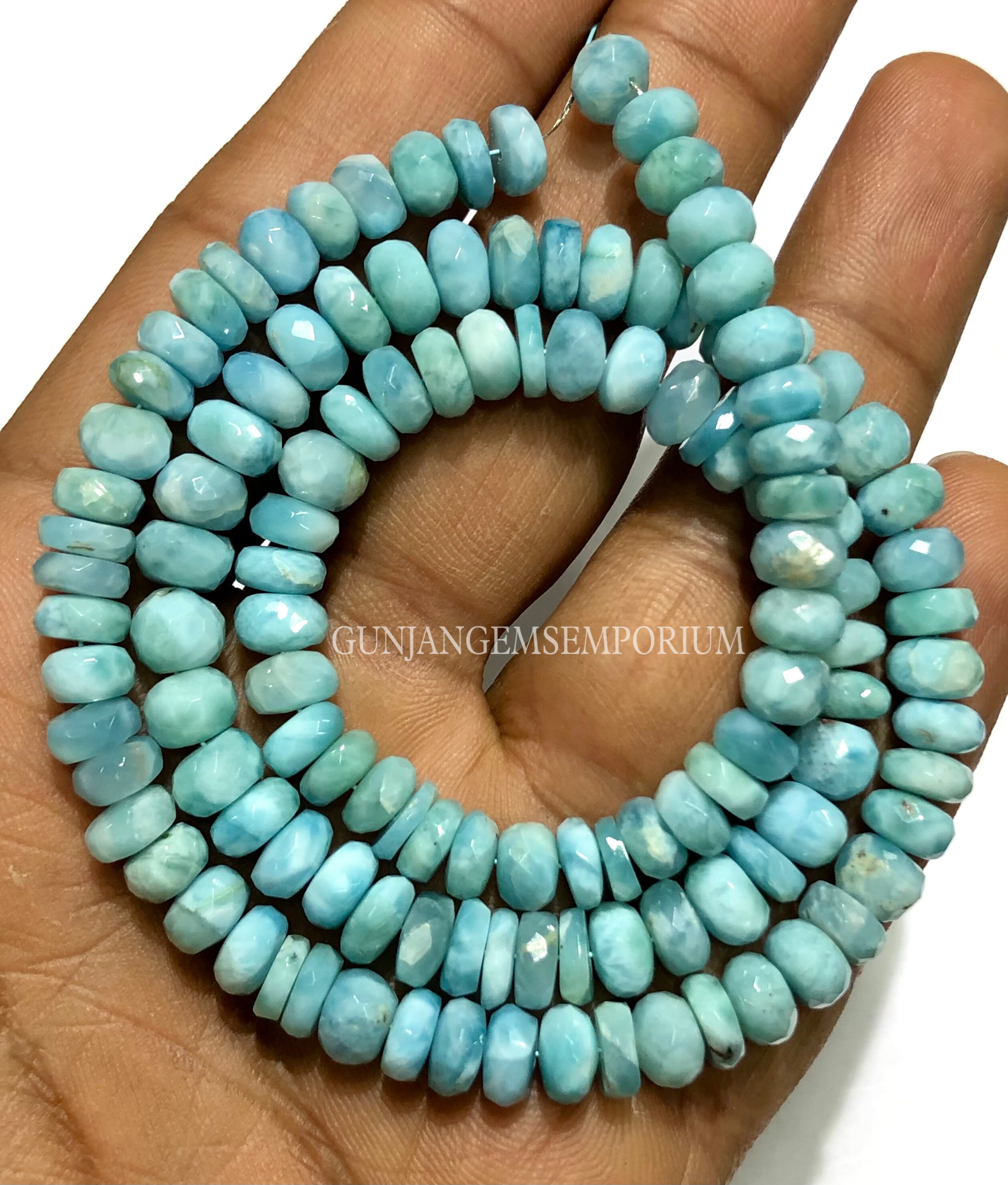 Aaa+ Larimar Beads Larimar Faceted Rondelle Beads Blue Larimar Rondelle Faceted Larimar Gemstone Natural Larimar Necklace Larimar Jewelry Aaa+ Larimar Beads Larimar Faceted Rondelle Beads Blue Larimar Rondelle Faceted Larimar Gemstone Natural Larimar Necklace Larimar Jewelry