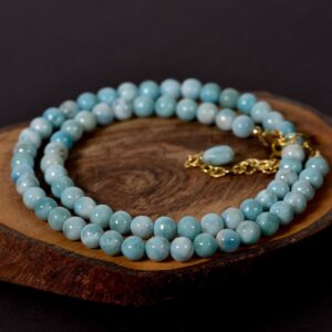Larimar Necklace, Genuine High Quality Larimar Chocker