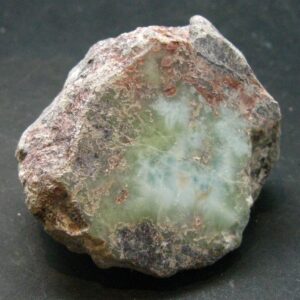 Rare Blue Raw Larimar Pectolite From Dominican Republic - 1.9"