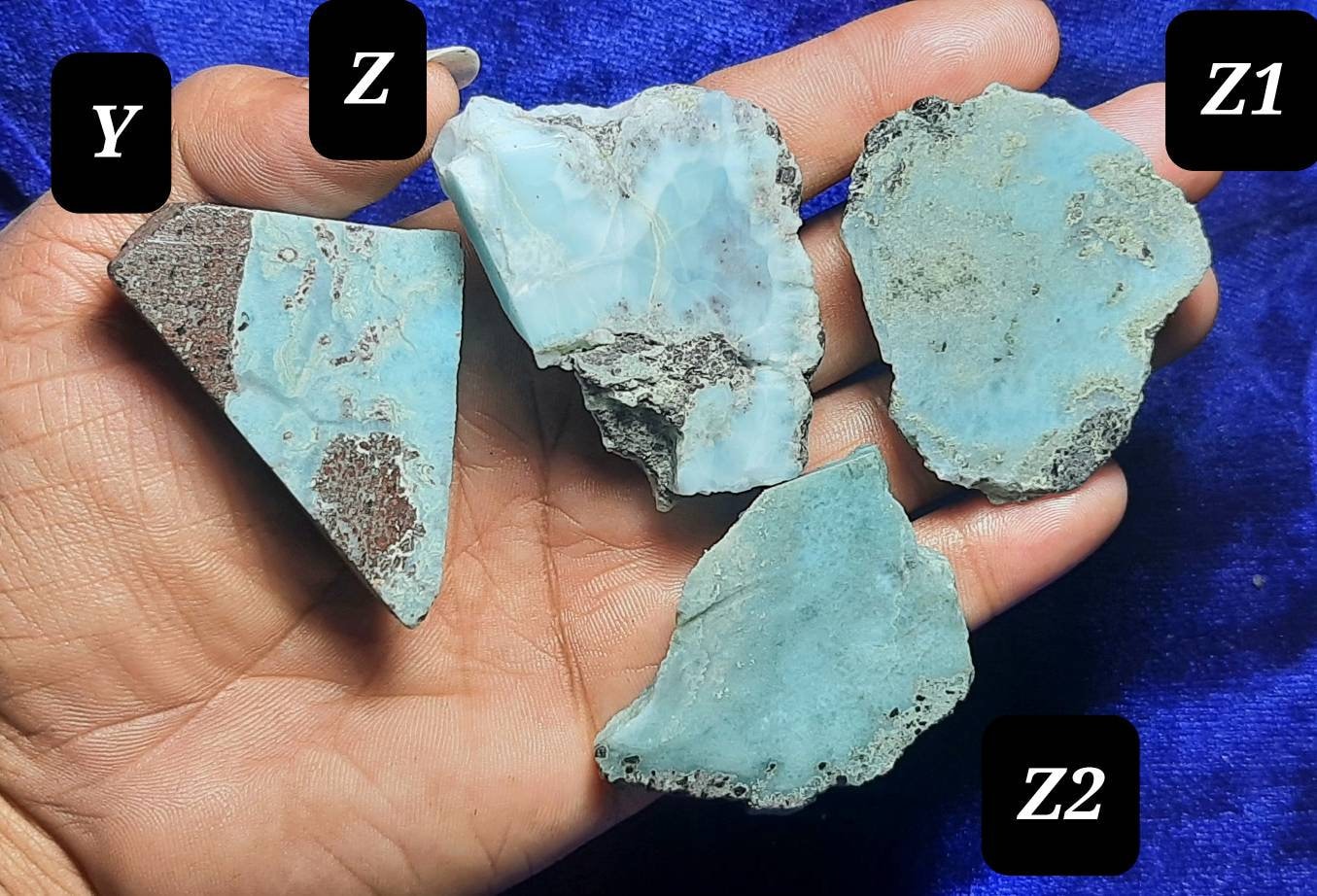 Larimar Rough Gemstone,larimar Specimen,larimar Crystal,larimar Unpolished Slice,larimar Slab,larimar Raw Material,larimar Healing Rocks.