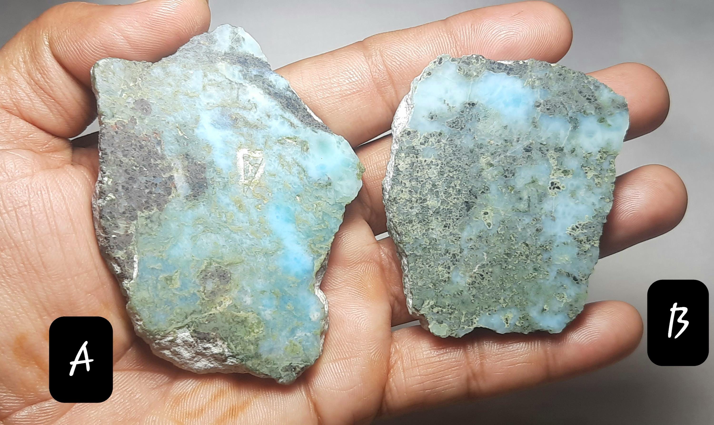 Larimar Rough Gemstone,larimar Specimen,larimar Crystal,larimar Unpolished Slice,larimar Slab,larimar Raw Material,larimar Healing Rocks.