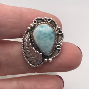 Beautiful Larimar Ring, Size 8 Beautiful Larimar Ring, Size 8