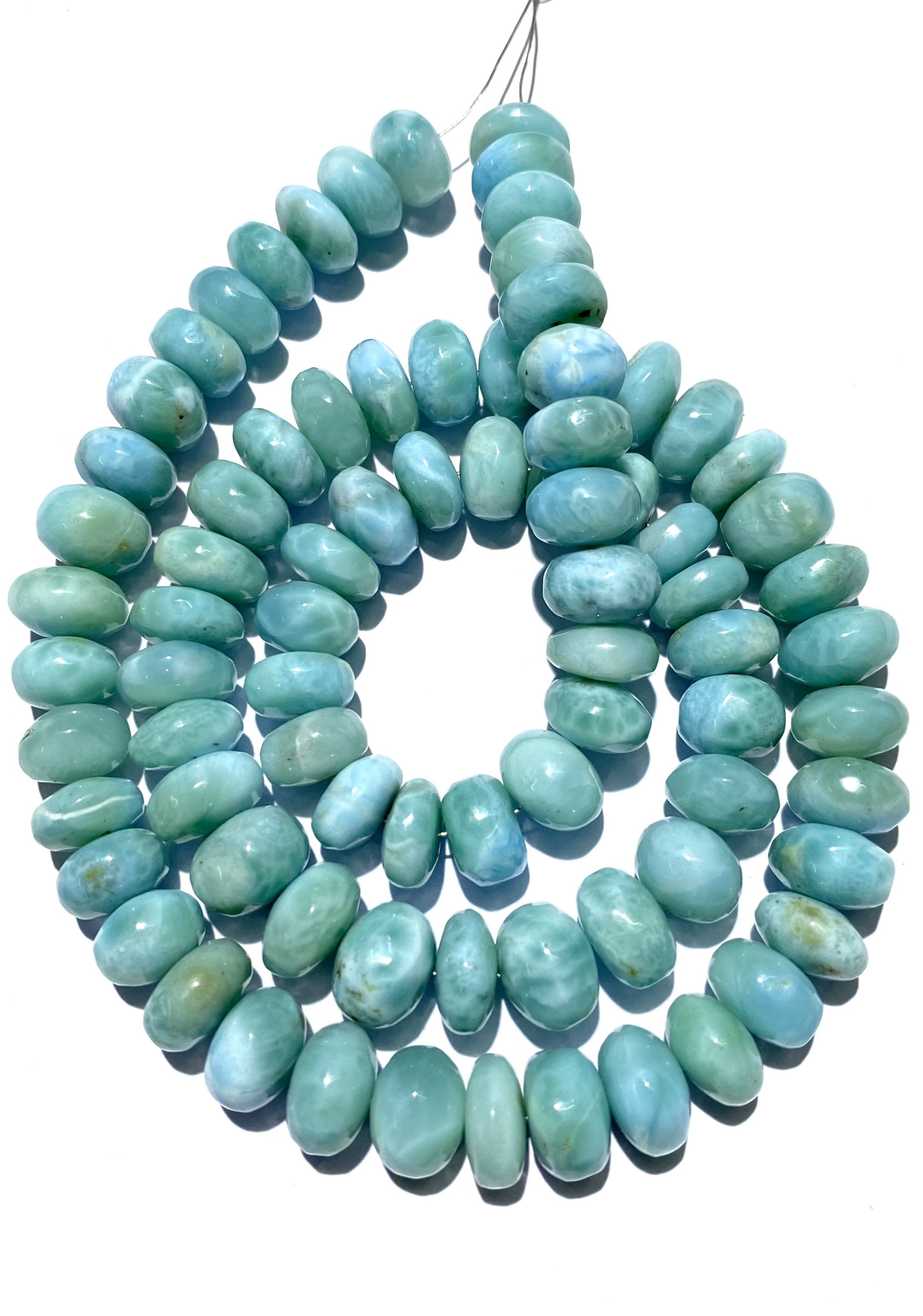 Aaa+ Blue Larimar Smooth Rondelle Beads 9mm Larimar Rondelle Beads 18” Natural Larimar Smooth Rondelles Larimar Gemstone Beads Rare Larimar Aaa+ Blue Larimar Smooth Rondelle Beads 9mm Larimar Rondelle Beads 18” Natural Larimar Smooth Rondelles Larimar Gemstone Beads Rare Larimar