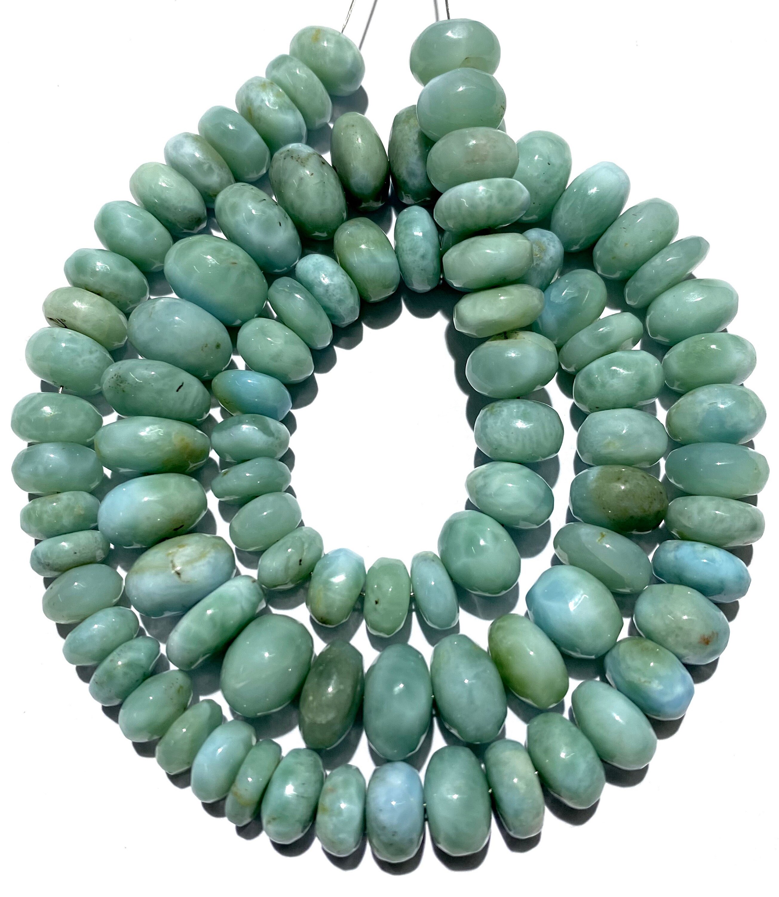Aaa+ Blue Larimar Smooth Rondelle Beads 9mm-11mm Larimar Rondelle Beads 18” Natural Larimar Smooth Rondelles Larimar Gemstone Beads Larimar Aaa+ Blue Larimar Smooth Rondelle Beads 9mm-11mm Larimar Rondelle Beads 18” Natural Larimar Smooth Rondelles Larimar Gemstone Beads Larimar
