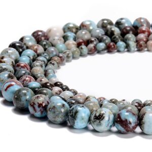 6mm Natural Larimar Gemstone Grade Round Beads 15.5 Inch Full Strand (80008122-d19) 6mm Natural Larimar Gemstone Grade Round Beads 15.5 Inch Full Strand (80008122-d19)