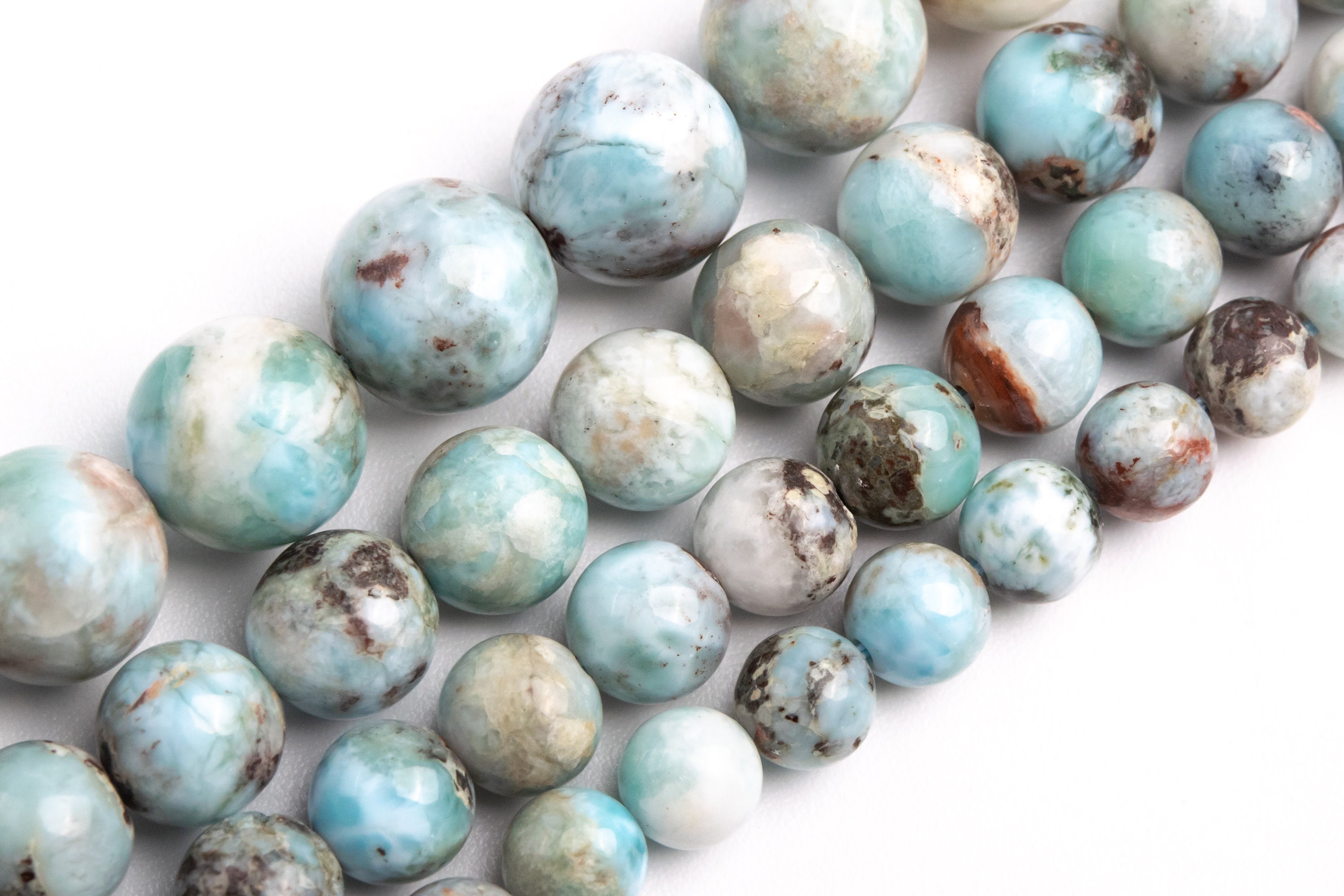 Light Blue Larimar Beads Genuine Natural Grade A Gemstone Round Loose Beads 4mm 6mm 8mm 10mm 12mm Bulk Lot Options Light Blue Larimar Beads Genuine Natural Grade A Gemstone Round Loose Beads 4mm 6mm 8mm 10mm 12mm Bulk Lot Options