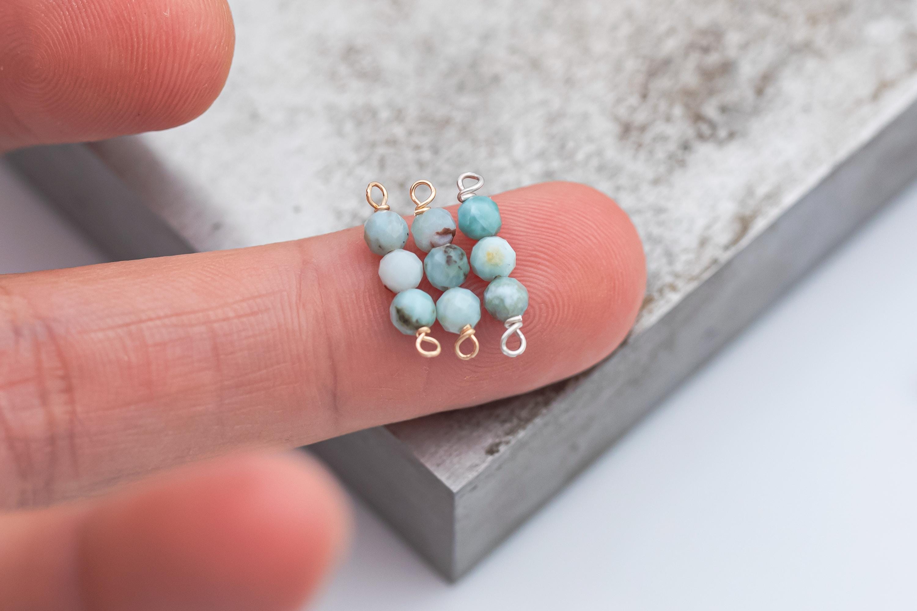 Usa Gold Filled Permanent Jewelry Connectors Gemmy Larimar Connector 1420 Gold Filled 4mm Round 925 Sterling Silver Usa Gold Filled Permanent Jewelry Connectors Gemmy Larimar Connector 1420 Gold Filled 4mm Round 925 Sterling Silver