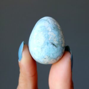 Larimar Egg Crack The Code Atlantis Spiritual Blue Stone