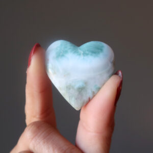 Larimar Heart Eternal Honeymoon Love Tropical Aqua Stone