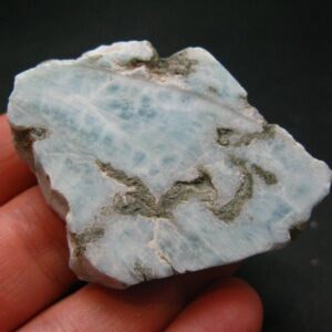 Larimar Polished Slab From Dominican Republic - 1.9"