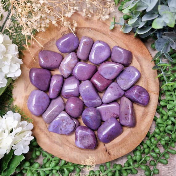 Lavender Jade Tumbled Stone, Crystal Gemstone Polished Natural High Quality Grade Mineral Rock Genuine Purple Jadeite Turkey Divine Feminine Lavender Jade Tumbled Stone, Crystal Gemstone Polished Natural High Quality Grade Mineral Rock Genuine Purple Jadeite Turkey Divine Feminine