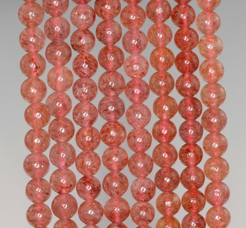 6mm Pink Strawberry Lepidocrocite Quartz Gemstone Grade A Round Loose Beads 15.5 Inch Full Strand (90147798-143) 6mm Pink Strawberry Lepidocrocite Quartz Gemstone Grade A Round Loose Beads 15.5 Inch Full Strand (90147798-143)
