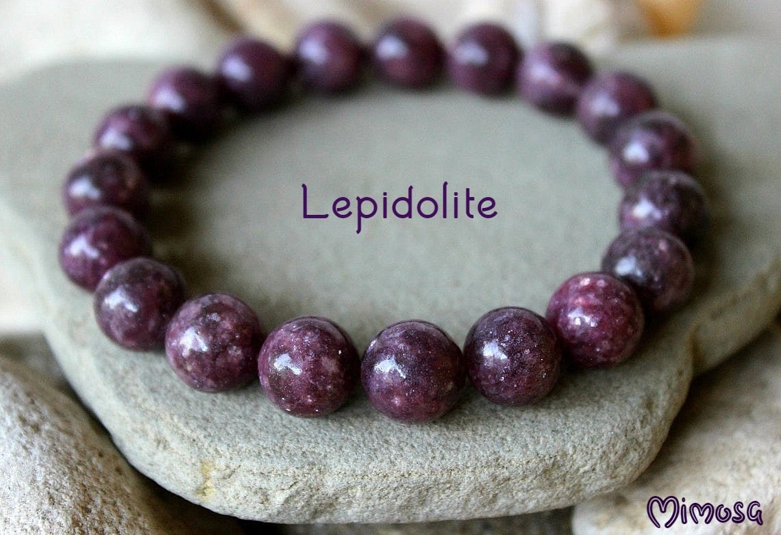 10mm Lepidolite Gemstone Bracelet, Rubellite Lepidolite Jewelry, Purple Gemstone Bead Bracelet, Chakra Healing Balancing Energy Bracelet 10mm Lepidolite Gemstone Bracelet, Rubellite Lepidolite Jewelry, Purple Gemstone Bead Bracelet, Chakra Healing Balancing Energy Bracelet