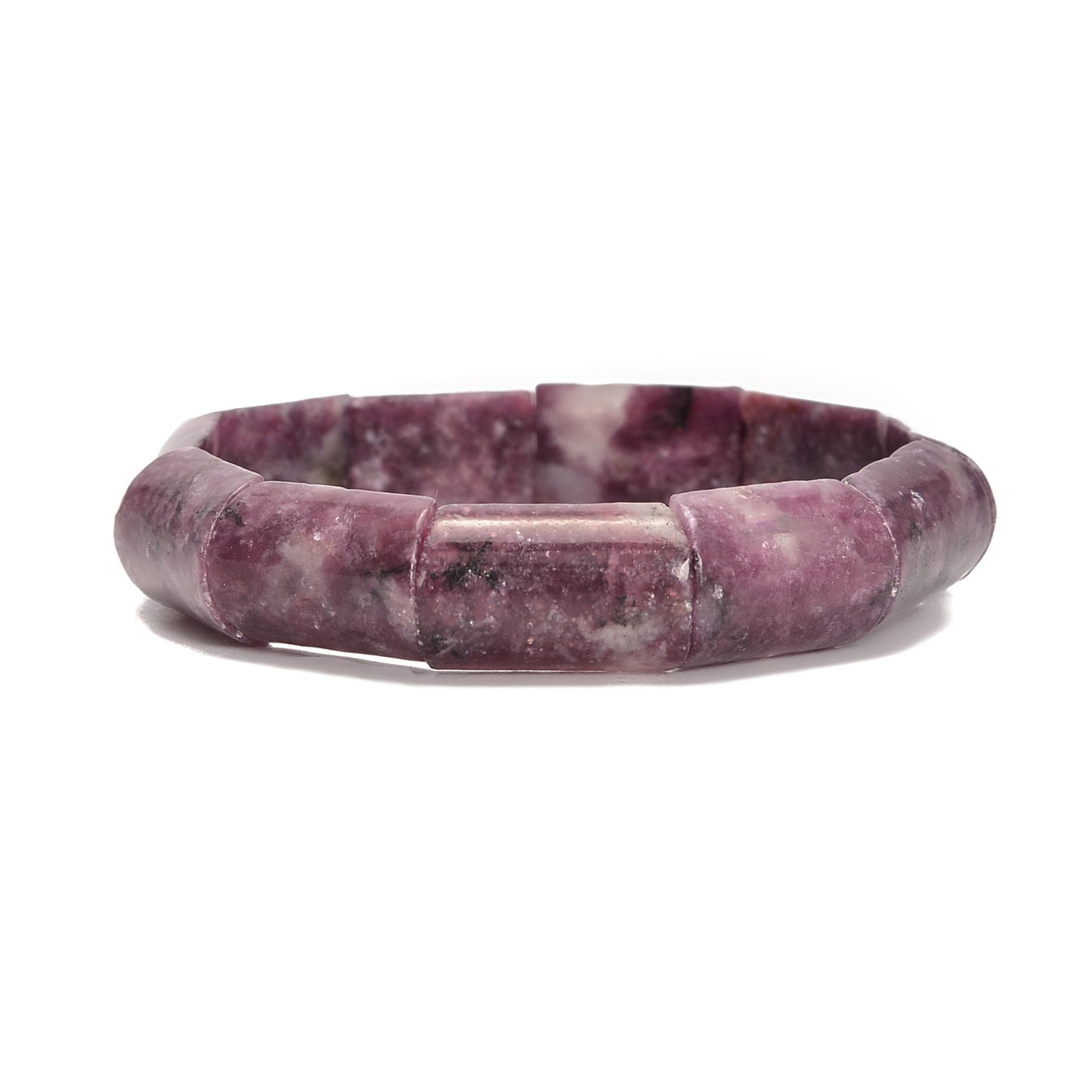 Lepidolite Double Drill Bracelet Size 13x20mm 7.5'' Length