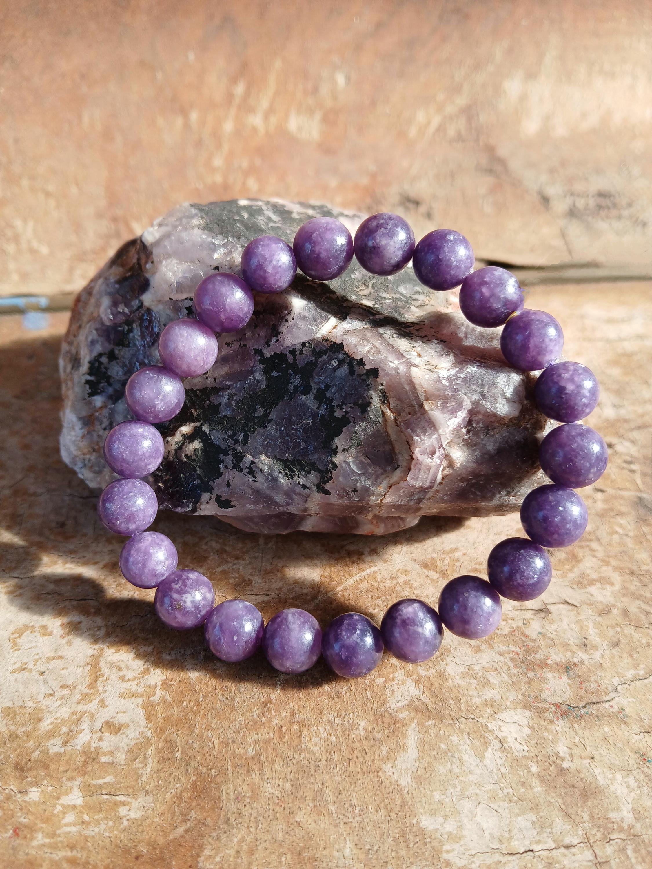 Lilac Lepidolite Bracelet