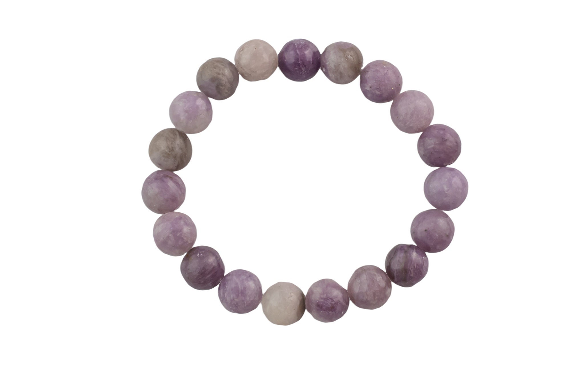 Bracelet Natural Pink Lepidolite Bracelets 8mm Stackable Round Natural Gemstone Crystal Bracelets - Handmade Bracelet Crystal Bracelet Bracelet Natural Pink Lepidolite Bracelets 8mm Stackable Round Natural Gemstone Crystal Bracelets - Handmade Bracelet Crystal Bracelet