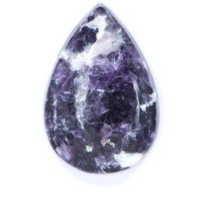 Deep Purple Lepidolite Cabochon