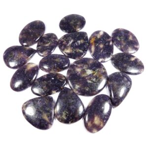 Natural Purple Lepidolite. Awesome~ Lepidolite Cabochon. Handmade Lepidolite Gemstone. Mix Shape Wholesale Lepidolite Loose For Jewelry.