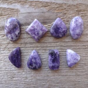 Lepidolite Cabochon /purple Ring Size Stones