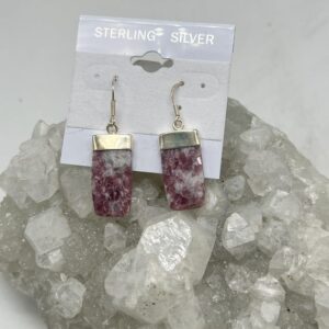 Lepidolite Earrings Lepidolite Earrings