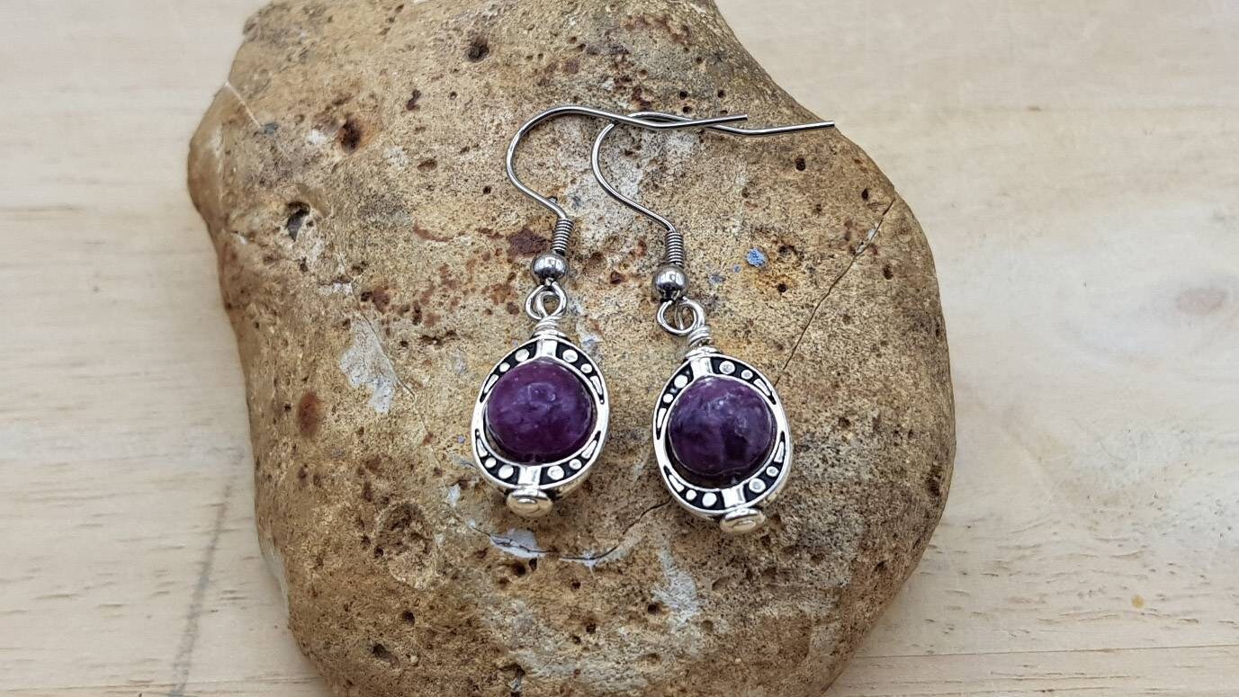 Small Minimalist Lepidolite Earrings. Reiki Jewelry Uk. Silver Plated Oval Frame. Libra Jewelry. Drop Earrings