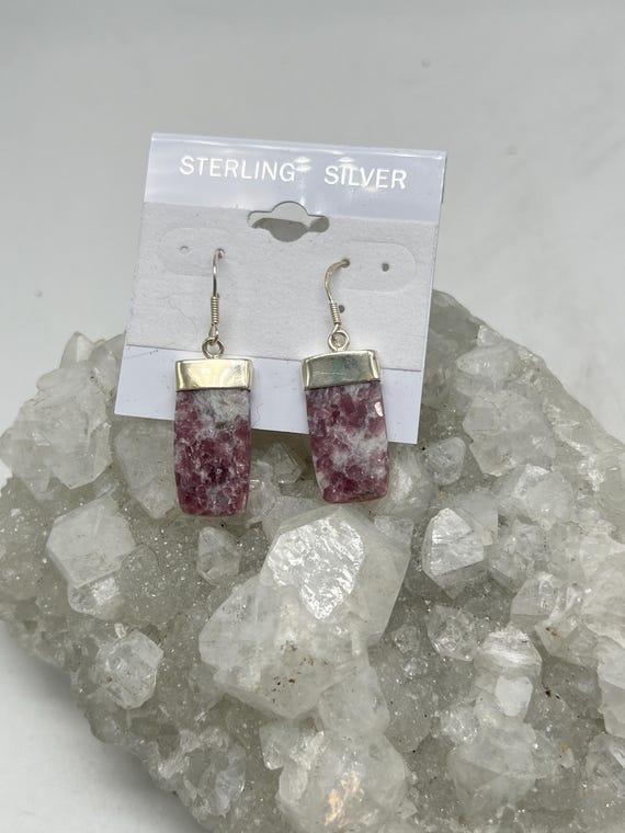 Lepidolite  Earrings