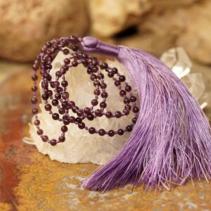 Lepidolite Mala Beads • Hand Knotted Blue Lepidolite Mala • Lilac Lepidolite Tassel Necklace • Violet Mala • Yoga Fashion • 4mm • 4244 Lepidolite Mala Beads • Hand Knotted Blue Lepidolite Mala • Lilac Lepidolite Tassel Necklace • Violet Mala • Yoga Fashion • 4mm • 4244