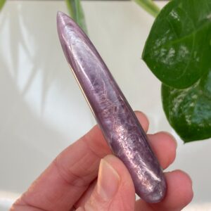 Gem Lepidolite, Gem Lepidolite Wand Gem Lepidolite, Gem Lepidolite Wand