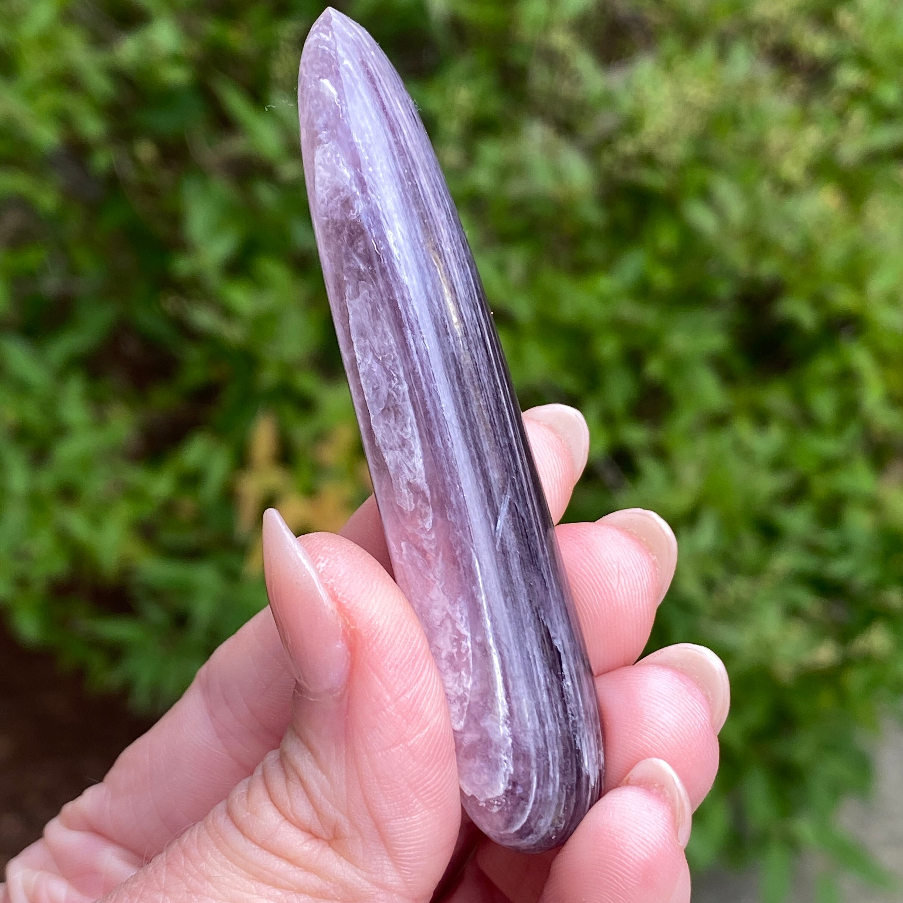 Gem Lepidolite, Gem Lepidolite Wand
