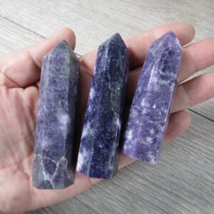 Lepidolite Obelisk 3" Large Stone Shaped Pillar