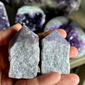 One Lepidolite Point One Lepidolite Point