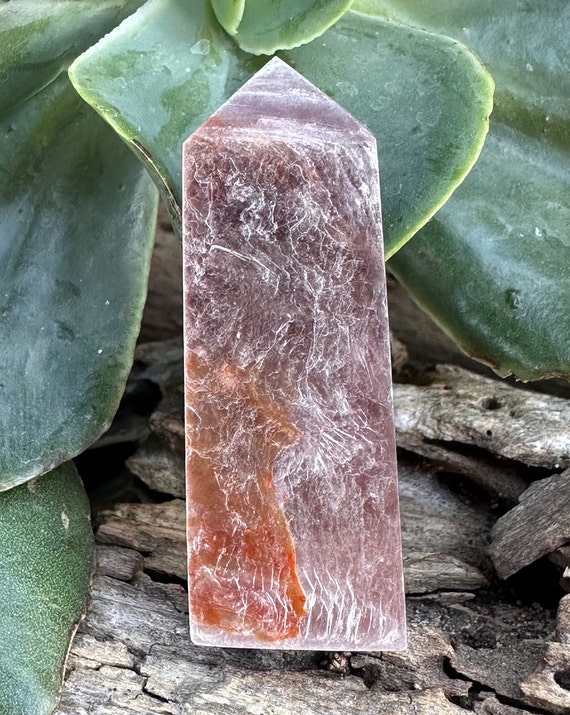Shimmering Gem Lepidolite Tower From Brazil, Purple Mica, Mica With Lithium