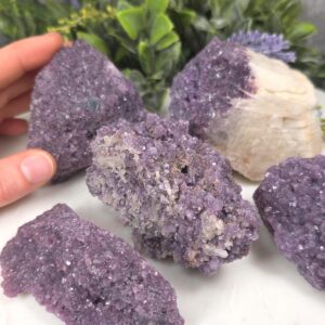 Raw Gem Lepidolite Cluster - Lepidolite Crystal - Xl Lepidolite - Lepidolite Stone - Raw Lepidolite - Purple Lepidolite - Gem Lepidolite
