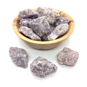 Lepidolite Raw Natural Liliac Rough Stone 1 -1.5inch