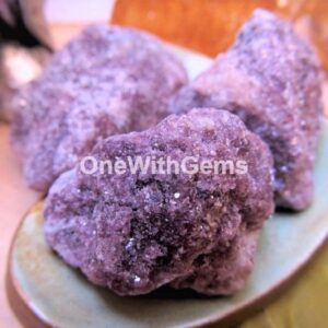 Rough Lepidolite Crystal, Heart Chakra, Raw Healing Crystal, Intuitively Chosen, 1" - 2"
