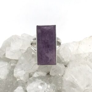 Lepidolite Ring, Size 6