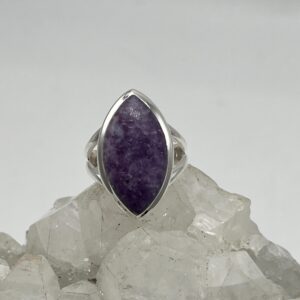 Lepidolite Ring, Size 7 1 / 2