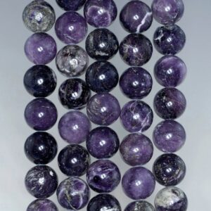 11mm Light Purple Lepidolite Gemstone Round Loose Beads 15.5 Inch Full Strand Lot 1,2,6,12 And 50 (90184755-a125)