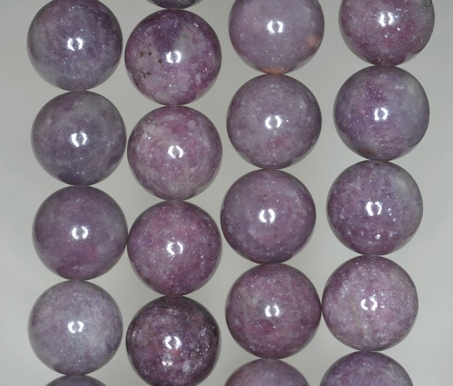 14mm Lavender Purple Lepidolite Gemstone Grade Aa Round Loose Beads 8 Inch Half Strand (90187992-654) 14mm Lavender Purple Lepidolite Gemstone Grade Aa Round Loose Beads 8 Inch Half Strand (90187992-654)