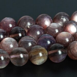 8mm Purple Lepidolite Beads Grade Aaa Genuine Natural Gemstone Full Strand Round Loose Beads 15" Bulk Lot Options (127368-3091)