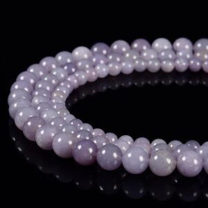 Natural Tanzanian Lepidolite Gemstone Grade Aaa Round 6mm 8mm Loose Beads Bulk Lot 1,2,6,12 And 50 (d582)