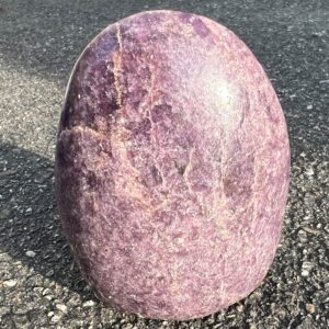 3.8" Sparkly Lepidolite Freeform, Display Crystal, Purple Lithium Mica, Polished Crystal For Anxiety, Home Decor, Birthday #1 3.8" Sparkly Lepidolite Freeform, Display Crystal, Purple Lithium Mica, Polished Crystal For Anxiety, Home Decor, Birthday #1