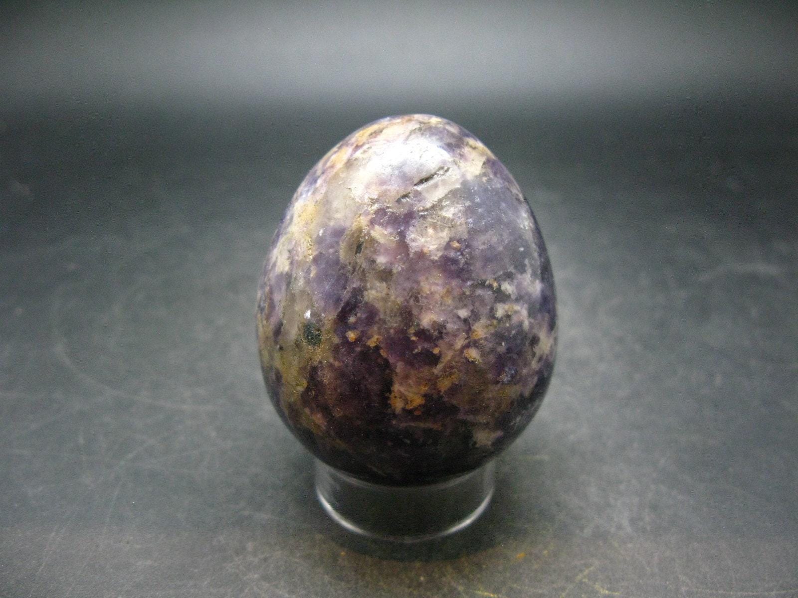 Lepidolite Egg From Brazil - 2.3"