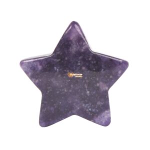 g6174.46 30mm Carved Lepidolite Lithium Mica Gemstone Crystal Healing Star Stone DIY g6174.46 30mm Carved Lepidolite Lithium Mica Gemstone Crystal Healing Star Stone DIY