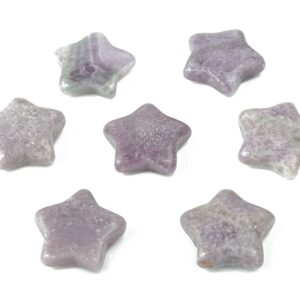 Lepidolite Star Gemstone – Lepidolite Crystal Star Charm – Lepidolite Star Carving – Reiki Meditation– Healing Crystal – 3cm – ST1040 Lepidolite Star Gemstone – Lepidolite Crystal Star Charm – Lepidolite Star Carving – Reiki Meditation– Healing Crystal – 3cm – ST1040
