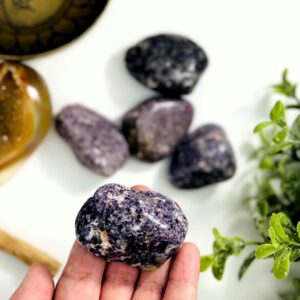 Lepidolite Crystal Tumbled Large Stones -  A-Quality - Gardening - Craft Supplies - Decor