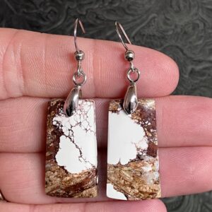 Wild Horse Magnesite Earrings