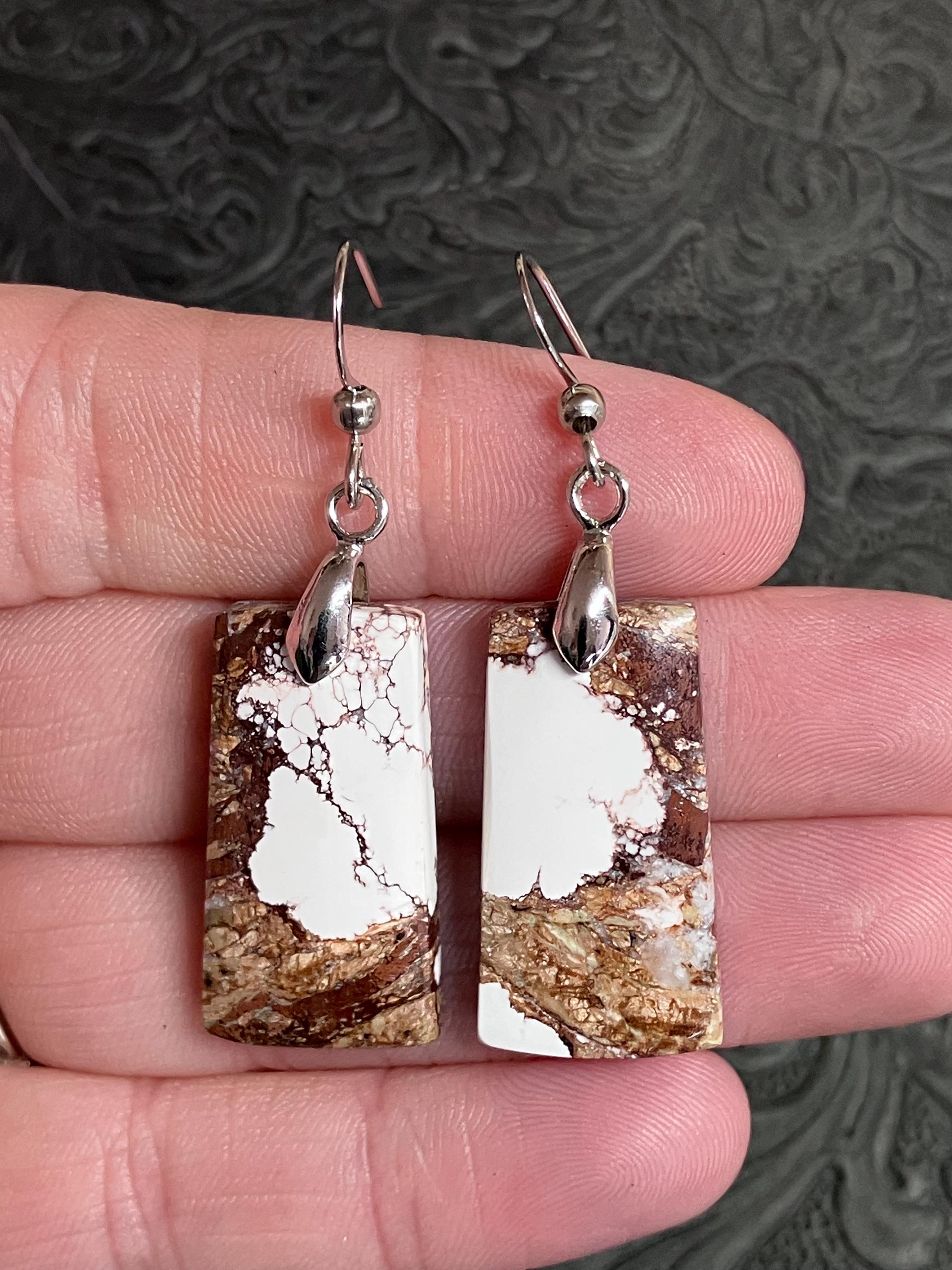Wild Horse Magnesite Earrings