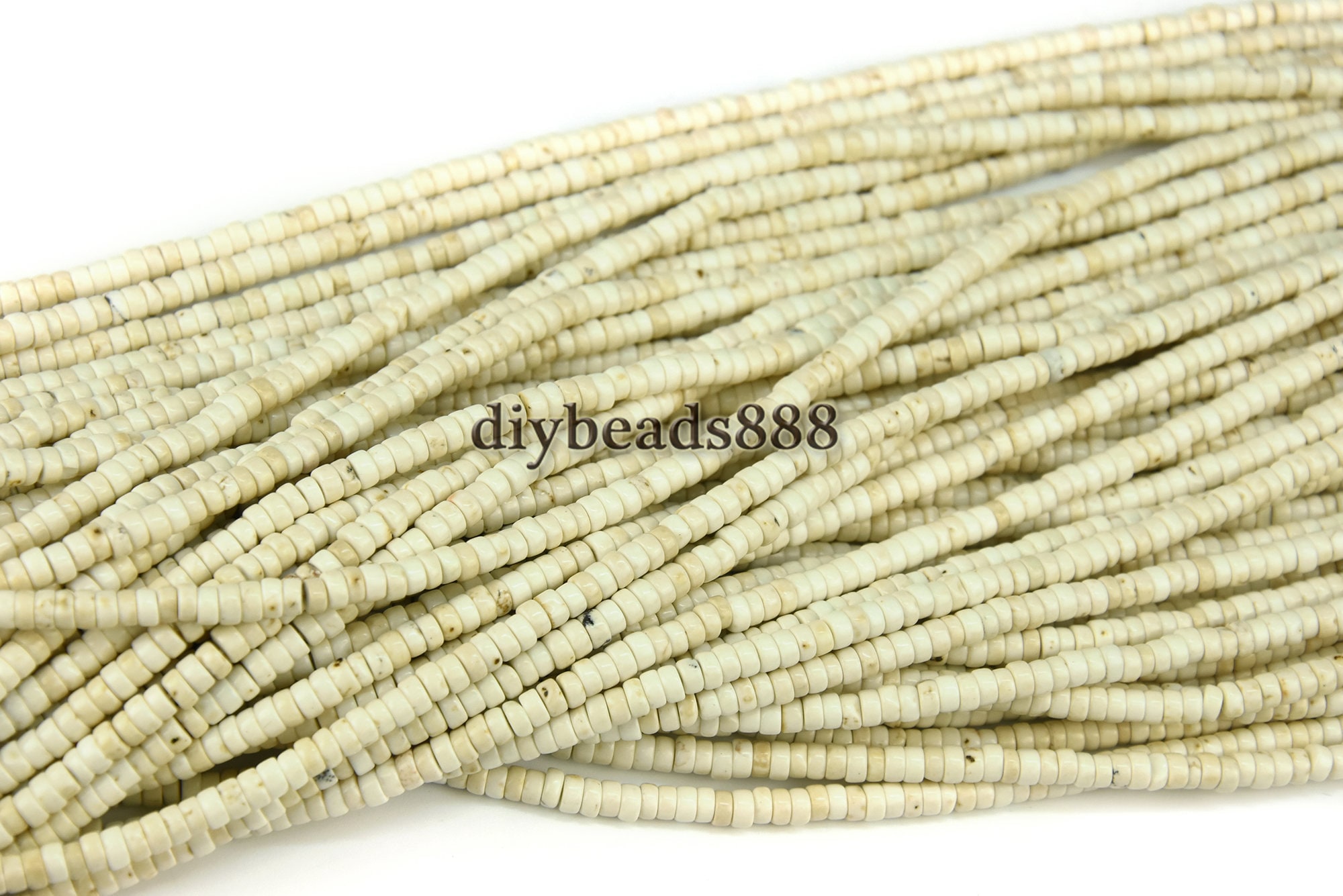 White Magnesite Smooth Heishi Beads,spacer Beads,natural,gemstone Beads,diy Beads,2x4mm 3x6mm 3x8mm 3x10mm For Choice,15" Full Strand White Magnesite Smooth Heishi Beads,spacer Beads,natural,gemstone Beads,diy Beads,2x4mm 3x6mm 3x8mm 3x10mm For Choice,15" Full Strand
